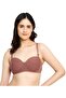Women's Teens Girls Bra Strapless Cotton Lycra Stretch Seamless Medium Coverage Soft Padded Wire-Free Removable Straps