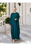 Pearl-Detailed Ferace Dress in Sizes 40-56 - 4