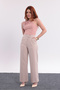 Women's Lycra Velcro Closure Palazzo Pants - 8
