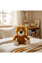 Brown Leopard Plush Toy 30 cm Soft Stuffed Wild Animal Toy Gift for Kids - 2