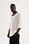 Men's Knitwear T-Shirt Ecru - 3
