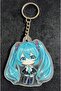 Owl Bag Hatsune Miku Chibi Sytle Patterned Acrylic Keychain Bag Ornament - 2