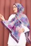 Elsa Floral Shawl Series Plum