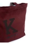 Bordo Harfli Tote Bag (K) - 2