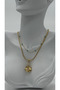 Special Series Gold Star End Detail Combination Necklace Set - Gold