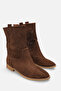 Women's perforated summer short boots a035-k519
