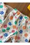 Colorful Daisy Patterned Straps Spanish Style Baby Girl 2-Piece Set - 3