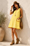 Şile Bezi Japanese Style Bohemian Summer Tunic Dress
