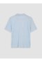 Blue Polo Neck Women's T-Shirt - 3