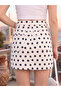 Women's Denim Skirt Short - 4