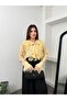 Lace and Ruffle Detailed Tie-Neck Slim Modal Fabric Shirt 5306 - - 5