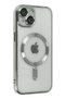 Ilkeshop New iPhone 14 Case Kross Magneticsafe Cover (191438) - Silver - 2