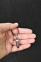 Hematite Natural Stone Pendant Original Gemstone Pendant Nails Cut Necklace