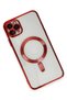 Ilkeshop New iPhone 11 Pro Max Case Kross Magneticsafe Cover (164146) - Red - 3