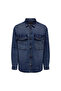 Onsjames Blue Black 6476 Shacket Vd