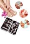 Ilkeshop 12 Pieces Stainless Steel Compact and Portable Manicure Scissors (223225) Nail Clippers - 2