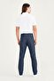 Smart 360 Comfort Knit Navy Blue Slim Fit Chino Pants Blue - 2