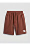 Brown Standard Fit Men's Shorts - 5