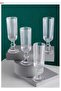 6 Pieces of Coffee Cups with Long Stems, Stylish Appearance, Presentation Cups, 165 Cc Cups - 2