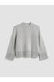 Mixed Crew Neck Women's Knitwear Sweater - 5