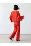 Vizyon New Season Elastic Waist Textured Women's Trousers - 5