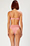 Women's Bikini Set with Adjustable Straps, Covered High Waist, Glittery Knitted, Without Underwire, with Accessories, Regular - 5