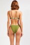 Women's Bikini Set Strapless Without Underwire Normal Waist Brazilian Color Block Knitted Covered Sleeveless Stylish - 5