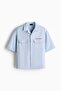 Relaxed Fit short-sleeved utility shirt - 6