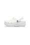 Classic Platform Clog W Women's White Slippers - 2