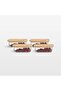 Glass Storage Container 640 ml Rectangular Borosilicate Storage Container with Wooden Lid BGC52 - 8