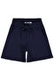 Self-Patterned Capri for 2-5 Years - Navy Blue