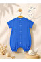 Baby Boy Happy Little Whales Printed Summer Short Sleeve Stylish Baby Romper - 4