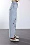 Light Blue Embroidery Detailed Jean 1025 - 5