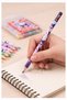 12 Jumbo Dry Crayons Plastic Box 1 Pack Fatih Kuromi Figured Thick 12 Color Crayons with Kuromi Figures Full Box - 2