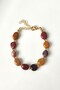 Certified Amorphous Mopaite Jasper Natural Stone Bracelet