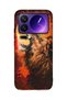 حافظة هاتف شفافة متوافقة مع Xiaomi 17 Pro بنمط الأسد