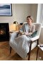 Nopenli̇ Knitted Knitted Tv Blanket 130 X 170