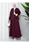Pocket Tunnel Detailed Jacket & Skirt Hijab Set Rc9046