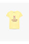 Cotton Printed Short Sleeve Crew Neck T-Shirt