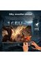 Gaming Monitor Flat 23.8" inch FHD,165Hz Computer Display Screen 1080P(1920x1080) Fast 0.5ms, FreeSync 100% sRGB Suitable for esports games Commercial, home, office (23.8 inch, FHD 165Hz/White) - 8