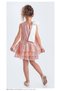 Girl's Glittery Bow Party Outfit Birthday and Performance Costume Dress Age 3/12 - 2