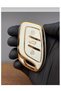 Luxury for Mg Hs Gt Zs Ev Zx Mg5 Mg6 Roewe Rx3 Rx5 I5 Erx5 I6 I5 Nano Key Case Cover White Gold Color