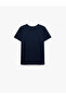 Teddy Bear Printed Short Sleeve Crew Neck Cotton T-Shirt - 2