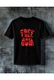 Free Me Now Zincir Printed Oversize T-Shirt
