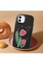 حافظة سيليكون سوداء متوافقة مع هاتف iPhone 11 مع حماية للكاميرا ماصّ للصدمات - 3