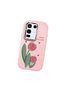 Pink Silicone Case Compatible with Infinix Note 50/Note 50 Pro with Shock-Absorbing Camera Protections - 3