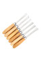 6pcs 6pcs Carving Tools Wood Carving Tools Professional Wood Carving Hand Chisels Set DIY Woodworkin - 5