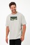 Unisex Oversize Embroidered Hunter X Hunter Meruem Anime Design 100% Cotton T-Shirt - 2