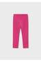 Girl's Long Leggings Pink - 3