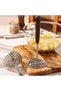 201 Stainless Steel Mashed Potato Press, Household Purple Sweet Potato Press, Baby Food Press Tool - 3